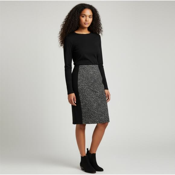 MK Michael Kors Color Block Midi Skirt - Picture 1 of 5